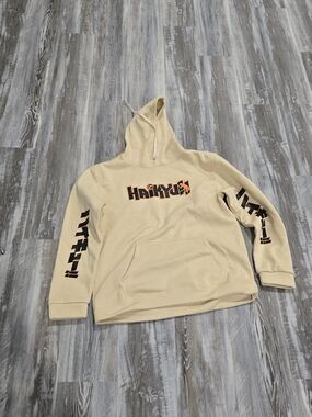 Haikyu Beige Hoodie